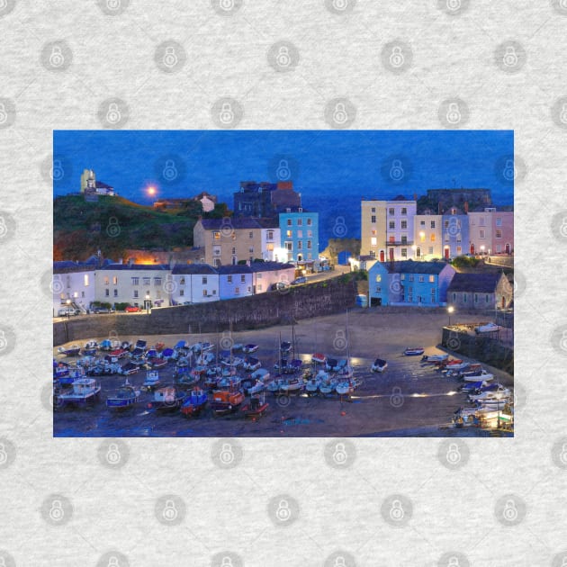 Tenby Harbour, Wales by Chris Petty